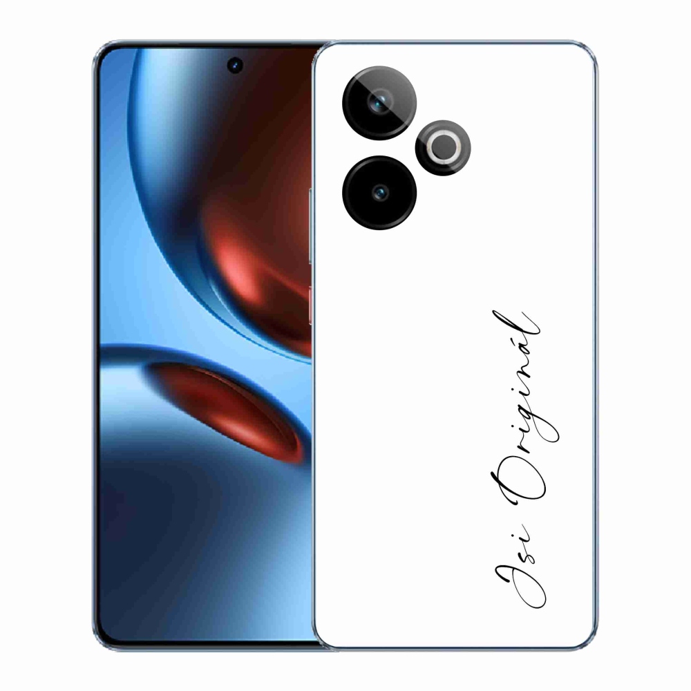 Gélový kryt mmCase na Realme GT 7 5G/GT 7T 5G - si originál biele pozadie