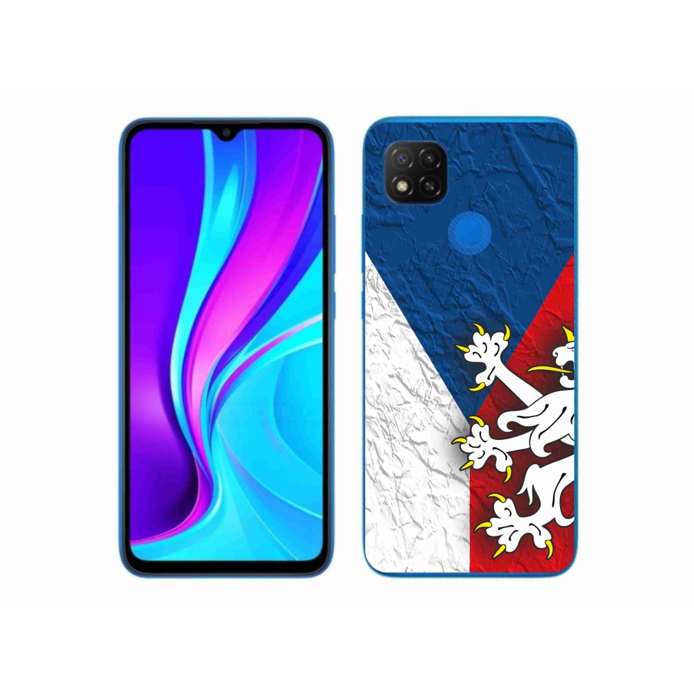 Gélový kryt mmCase na Xiaomi Redmi 9C - česká vlajka 1