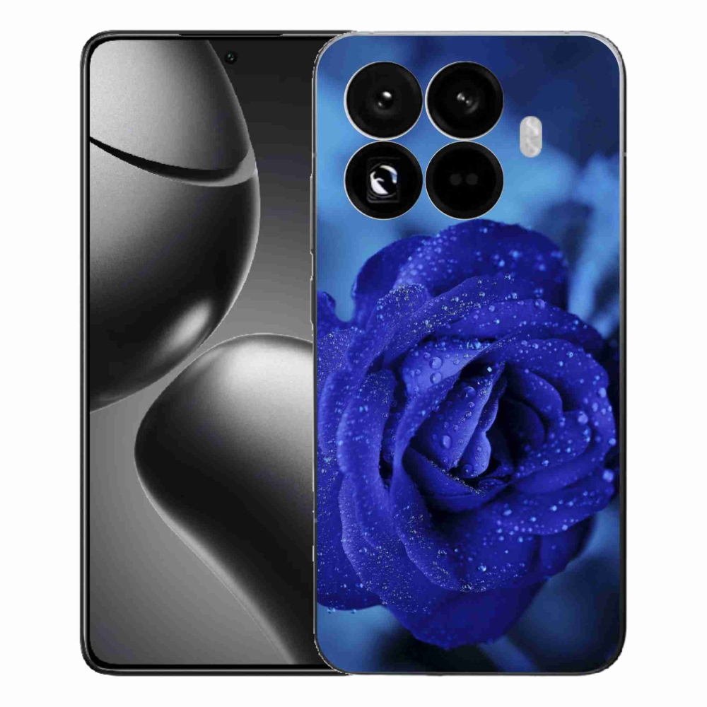 Gélový kryt mmCase na Xiaomi 15T Pro - modrá ruža