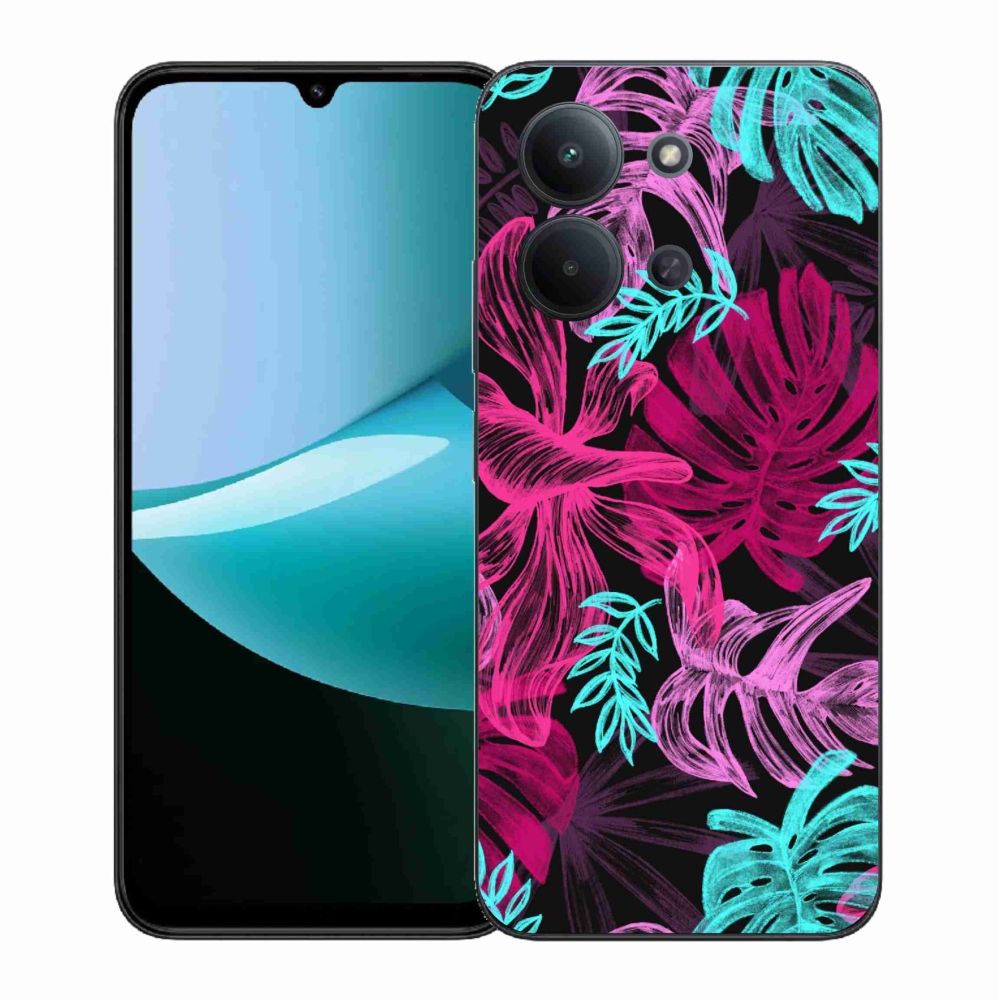 Gélový kryt mmCase na Xiaomi Redmi 15C 4G (171mm)/Poco C85 4G (171mm) - kvety 1