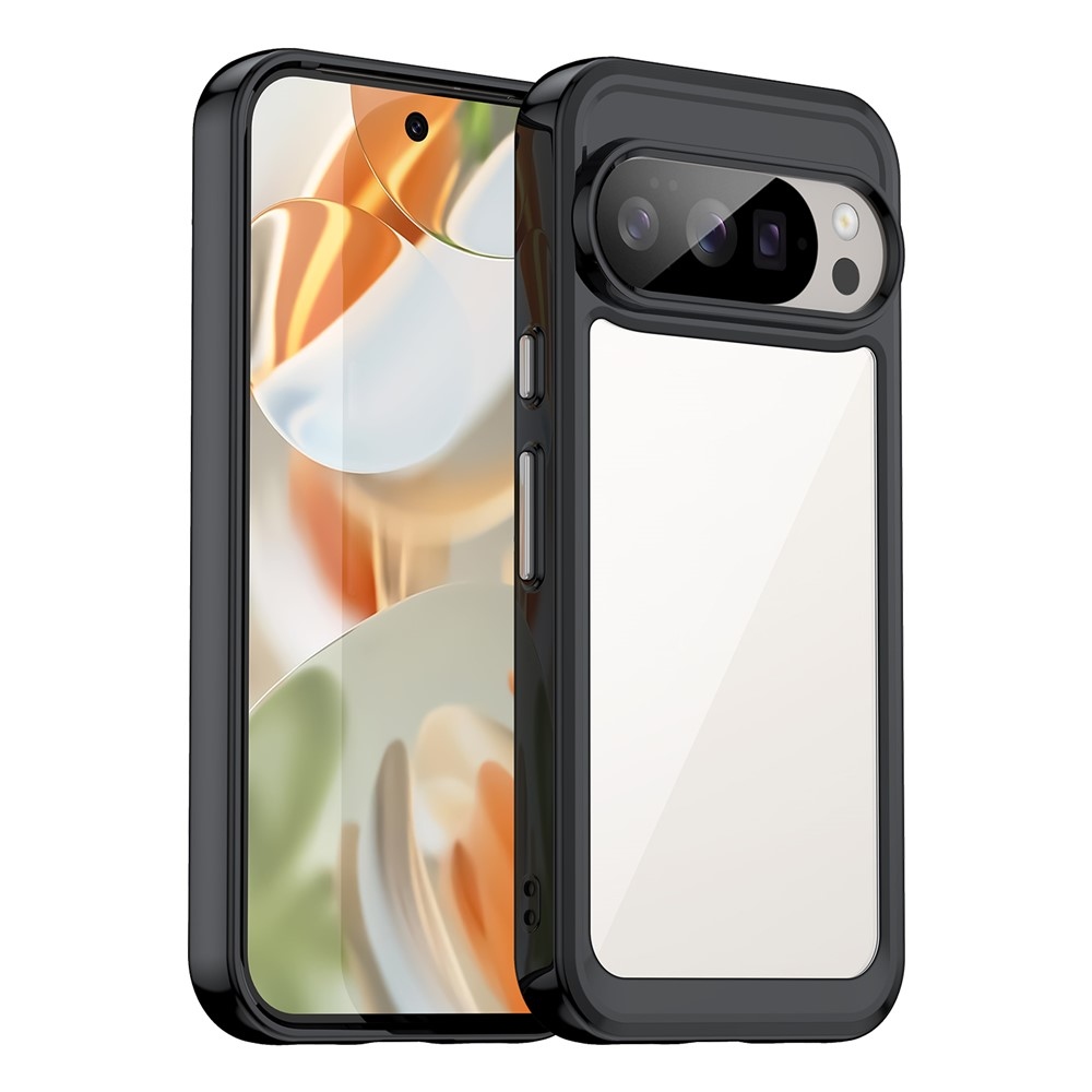 Gélový obal s pevným chrbtom na Google Pixel 10 Pro/Pixel 10 - čierny