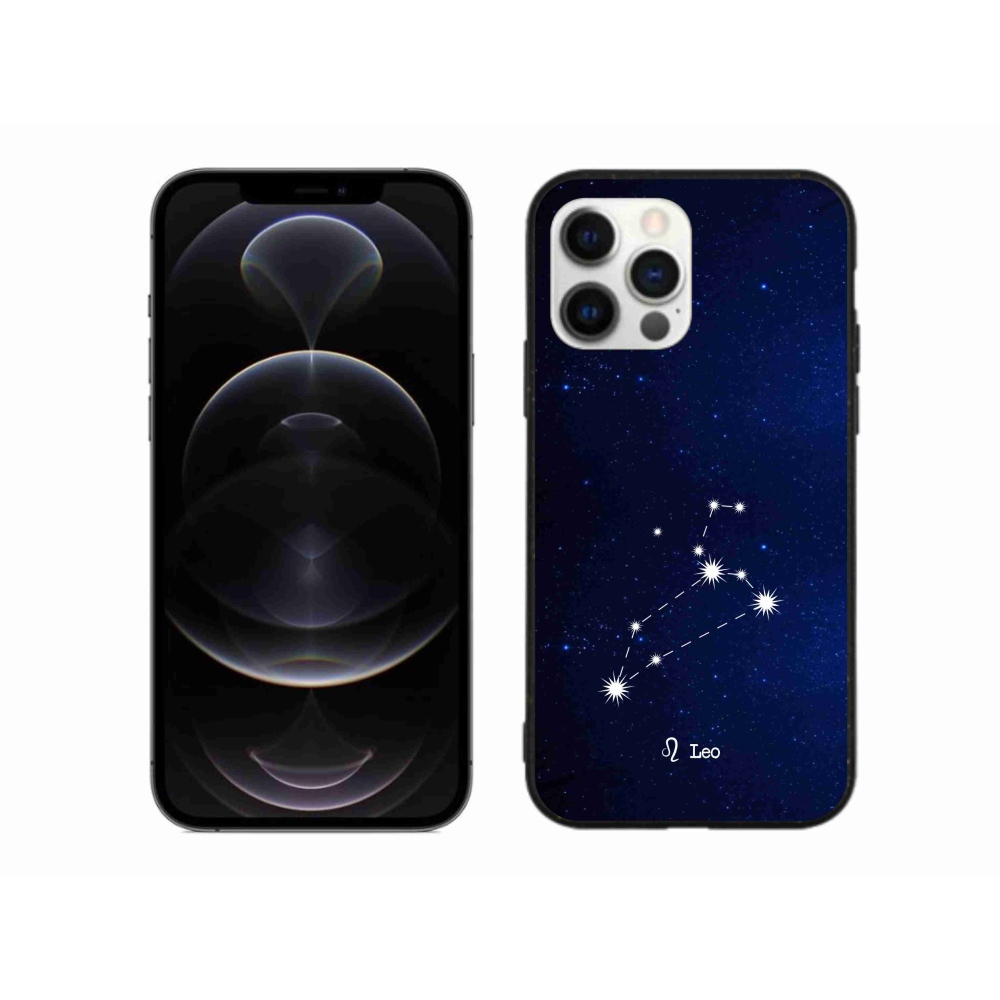 Gélový kryt mmCase na iPhone 12 Pro Max - súhvezdie Leva