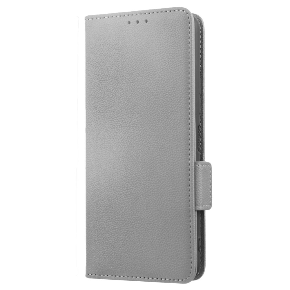 Wallet knižkové púzdro na Vivo X80 Lite - šedé