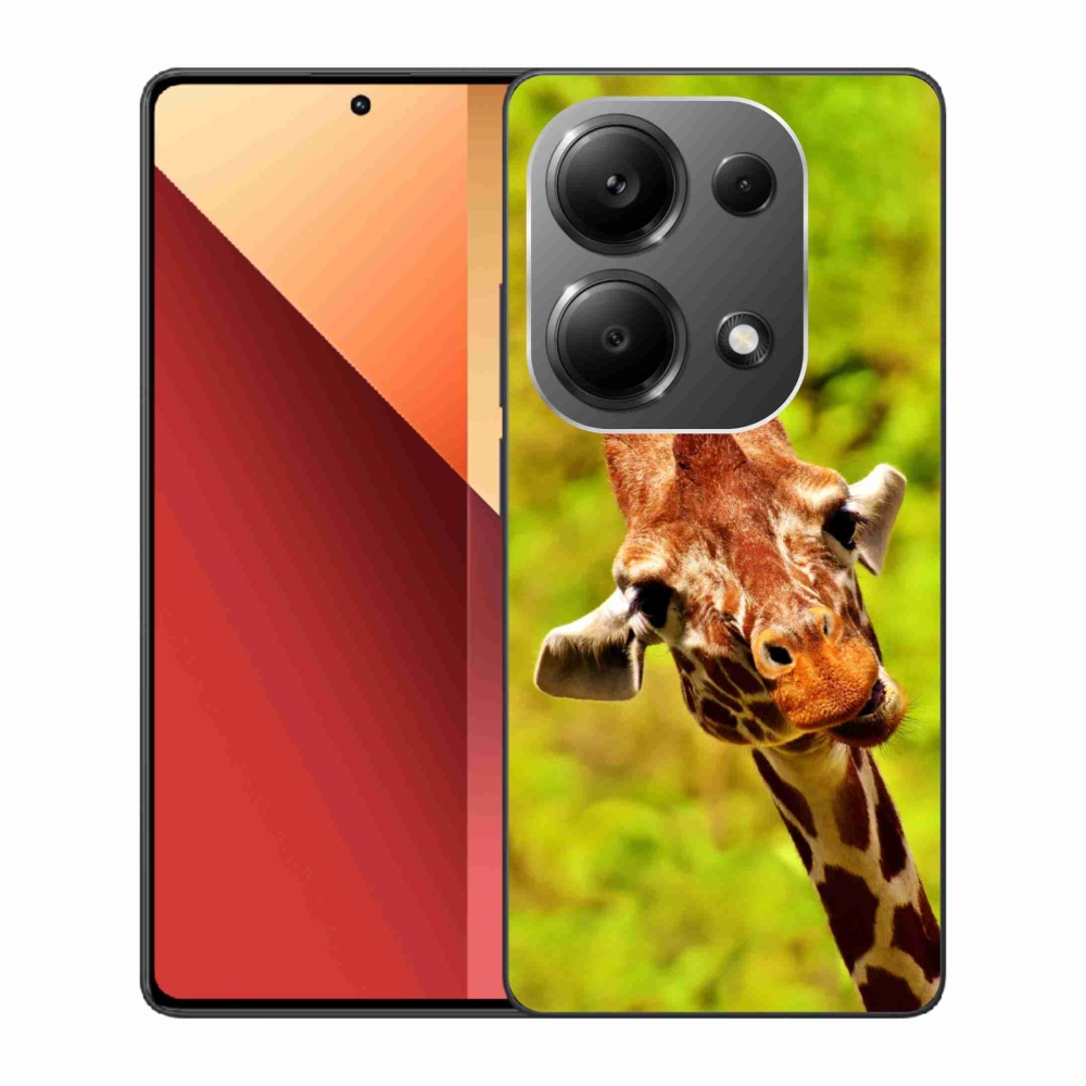 Gélový kryt mmCase na Xiaomi Redmi Note 13 Pro 4G/Poco M6 Pro - žirafa