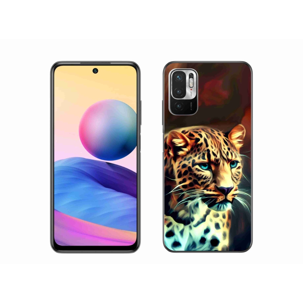 Gélový kryt mmCase na Xiaomi Redmi Note 10 5G - leopard