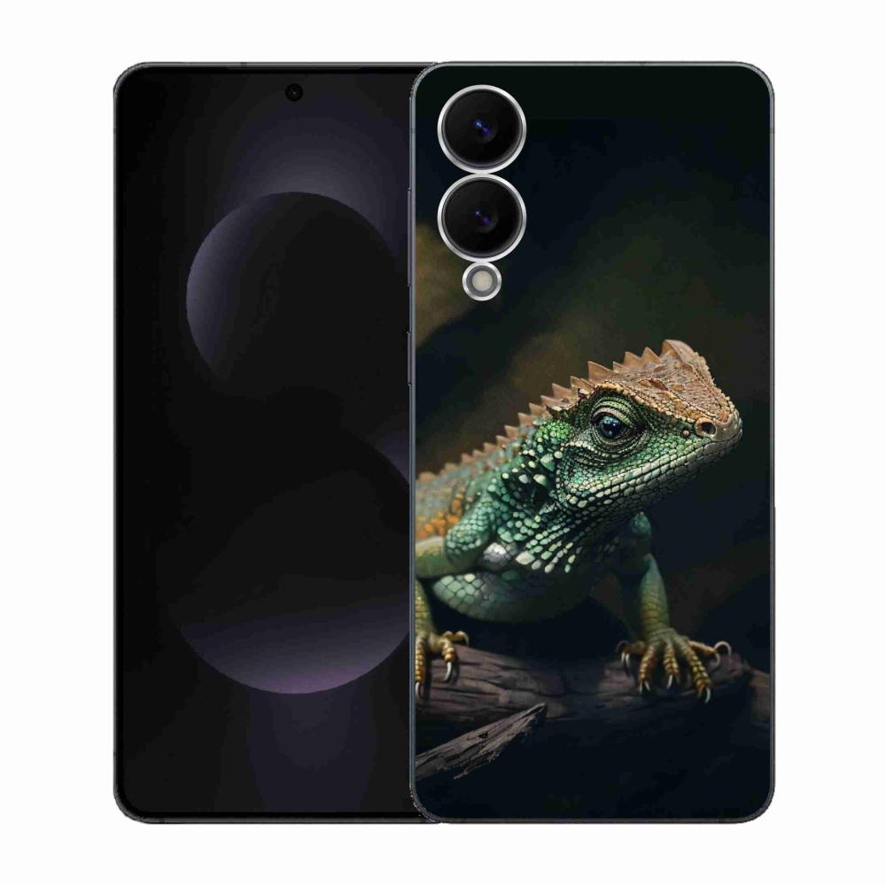 Gélový kryt mmCase na Samsung Galaxy S25 Edge - jašter