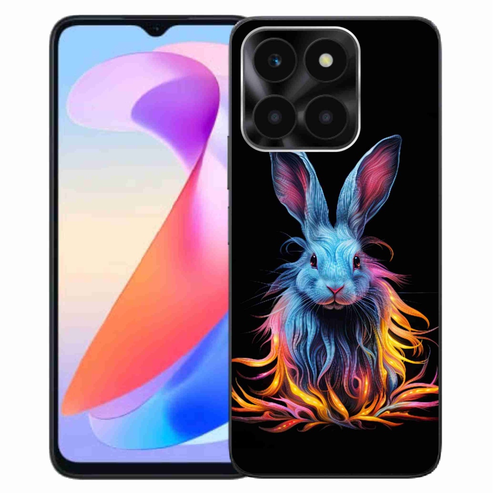 Gélový kryt mmCase na Honor X6a - abstraktný zajac