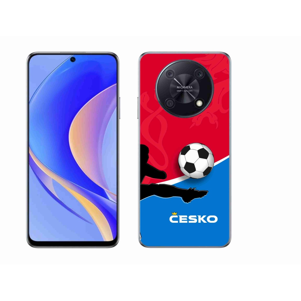 Gélový kryt mmCase na Huawei Nova Y90 - futbal Česko 2