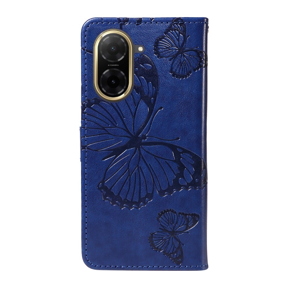 Big Butterfly knižkové púzdro na Xiaomi Redmi A5 (171.7x77.8x8.3mm) - modré