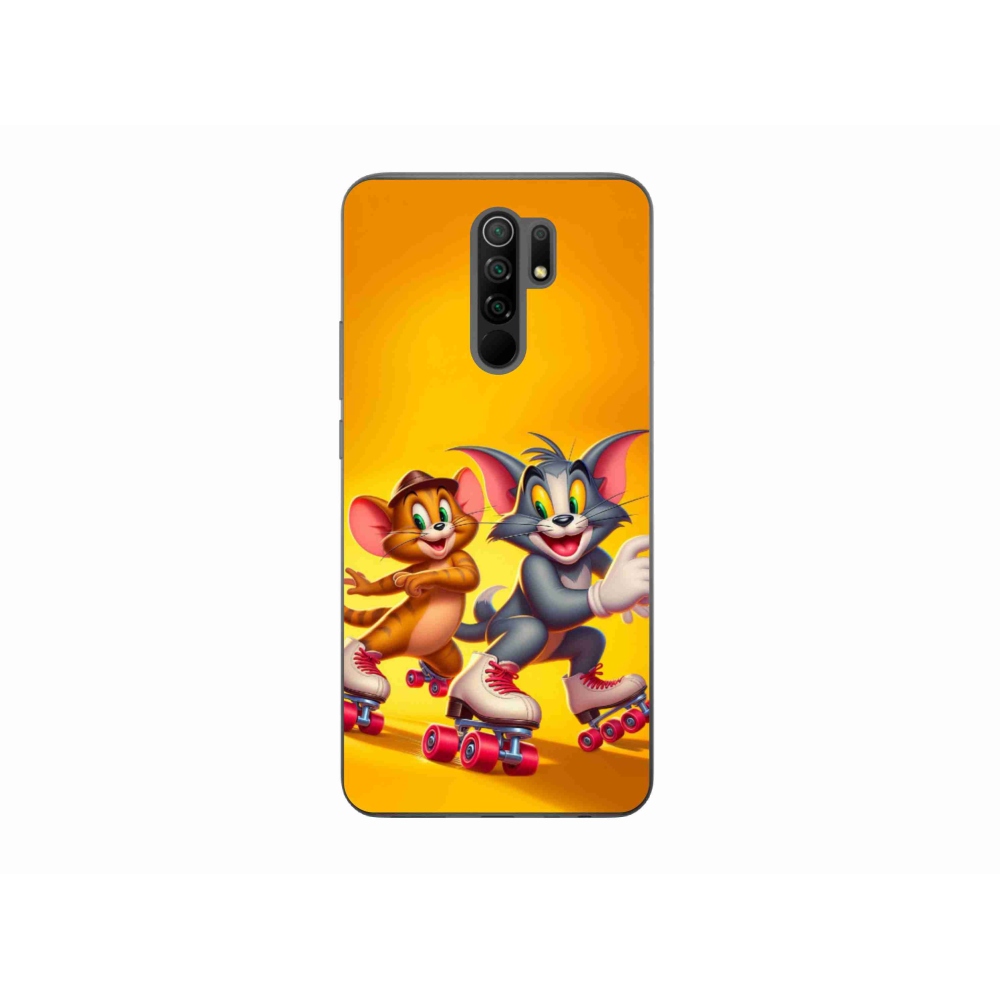 Gélový kryt mmCase na Xiaomi Redmi 9 - tom a jerry