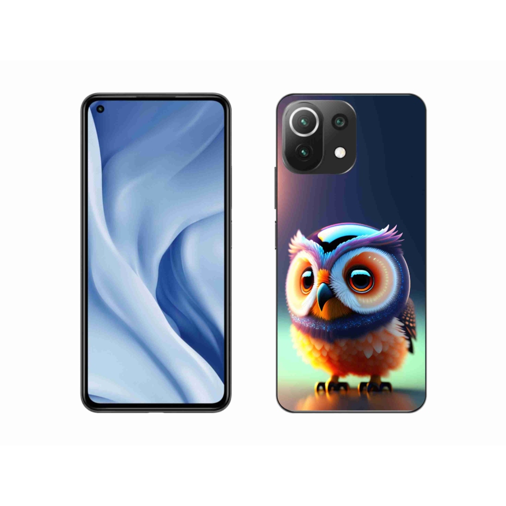 Gélový kryt mmCase na Xiaomi 11 Lite 5G NE - sovička