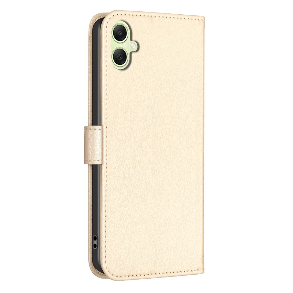 Clover knižkové púzdro na Samsung Galaxy A06 4G - zlaté