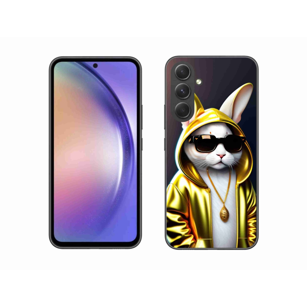 Gélový kryt mmCase na Samsung Galaxy A54 5G - mačka boss