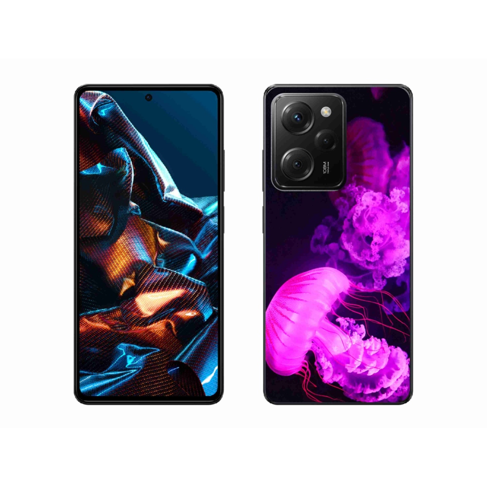 Gélový kryt mmCase na Xiaomi Poco X5 Pro 5G - medúza 1