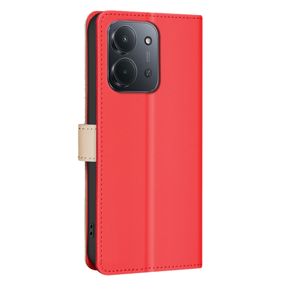 BNF DUO knižkové puzdro na Xiaomi Redmi 15C 4G/5G (173mm) - červené