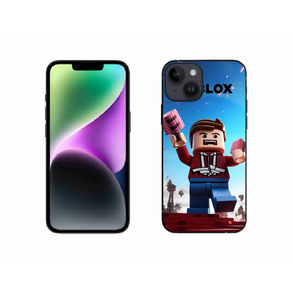 Gélový kryt mmCase na iPhone 14 - roblox 2