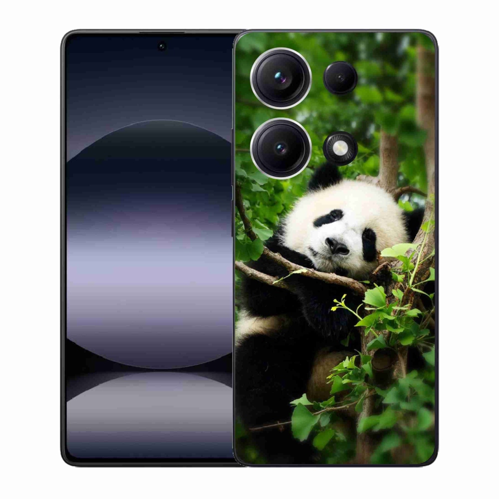 Gélový kryt mmCase na Xiaomi Redmi Note 14S - panda