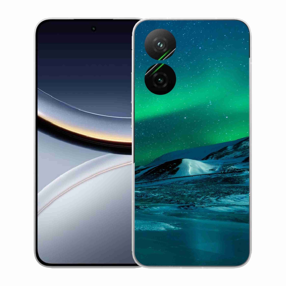 Gélový kryt mmCase na Xiaomi Poco F7 5G - polárna žiara