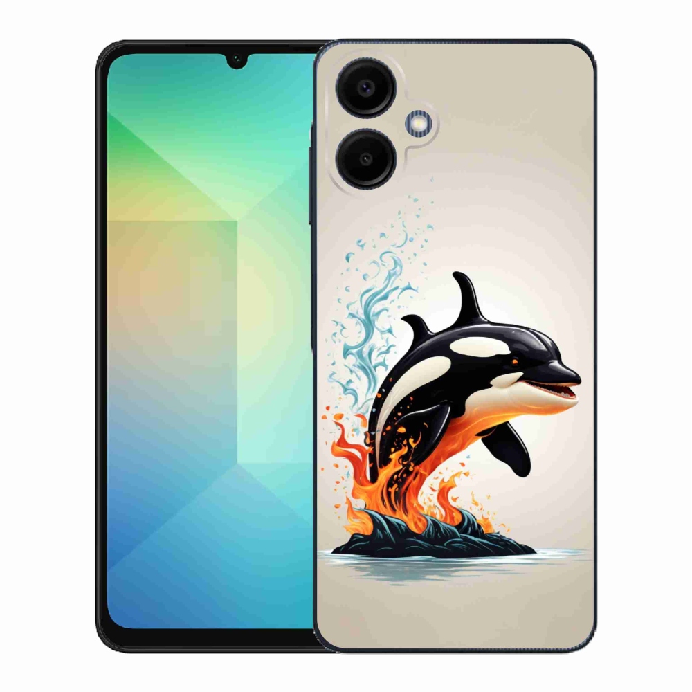 Gélový kryt mmCase na Samsung Galaxy A06 4G - kosatka