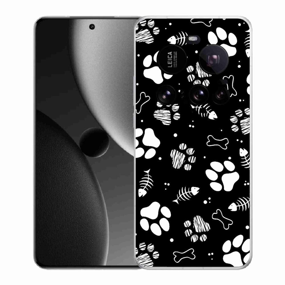 Gélový kryt mmCase na Xiaomi 15 Ultra - psie labky