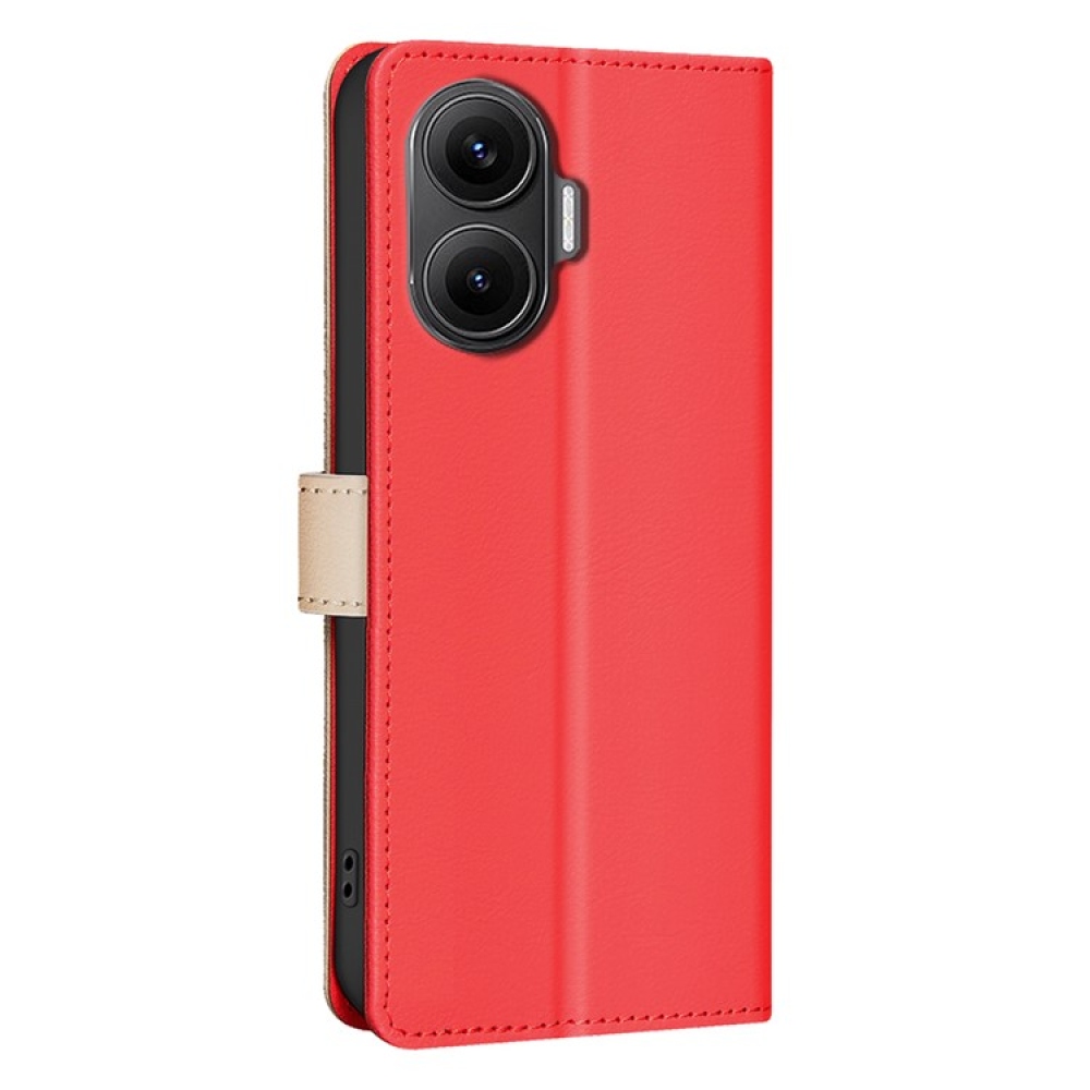 BNF DUO knižkové púzdro na Xiaomi Poco F7 5G - červené