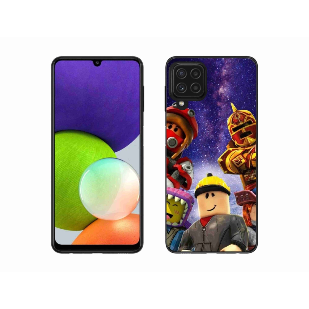 Gélový kryt mmCase na Samsung Galaxy A22 4G - roblox 3