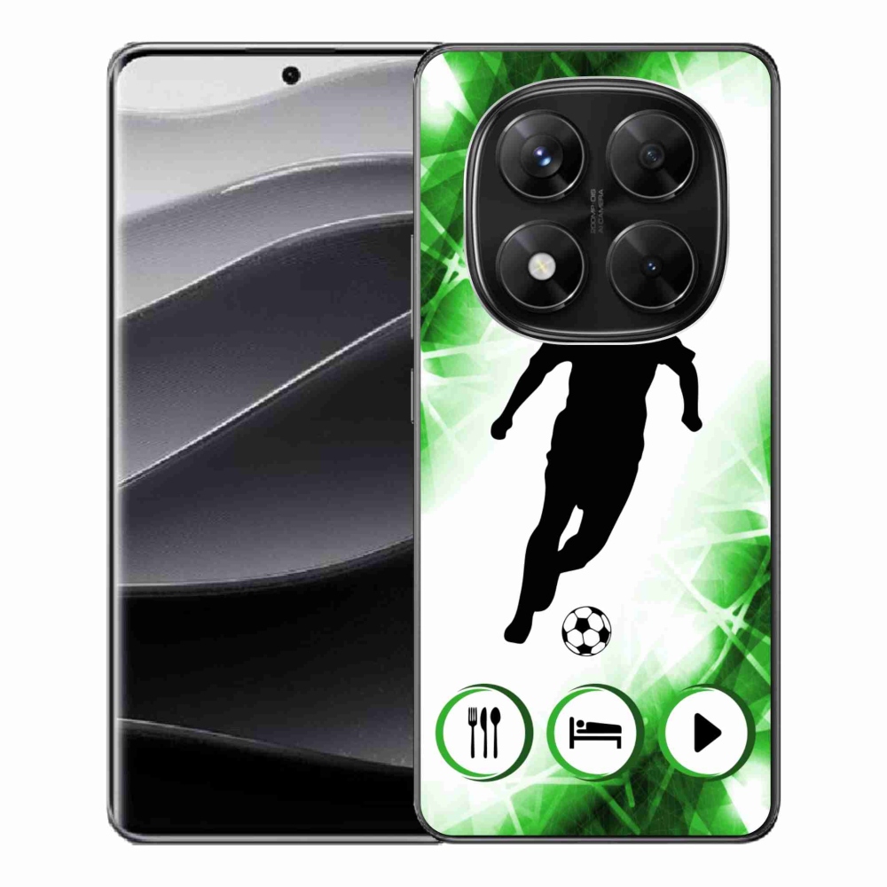 Gélový kryt mmCase na Xiaomi Redmi Note 14 Pro 5G/Poco X7 5G - futbalista