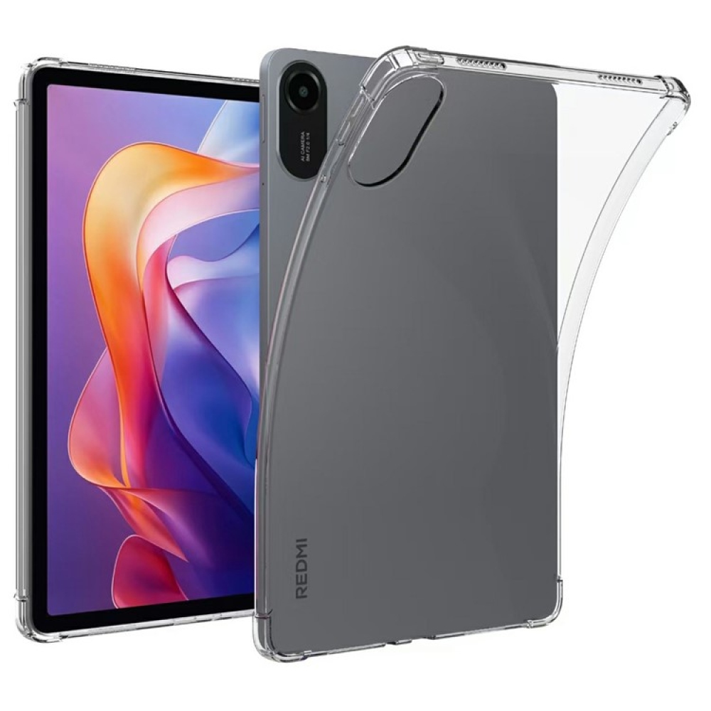 Priehľadný gélový obal na Xiaomi Redmi Pad 2 - priehľadný