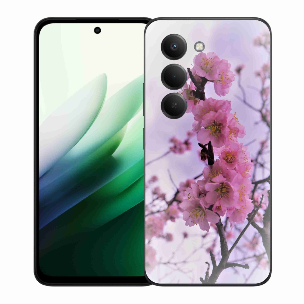 Gélový kryt mmCase na Xiaomi Redmi 15 5G (169mm) - kvety 7