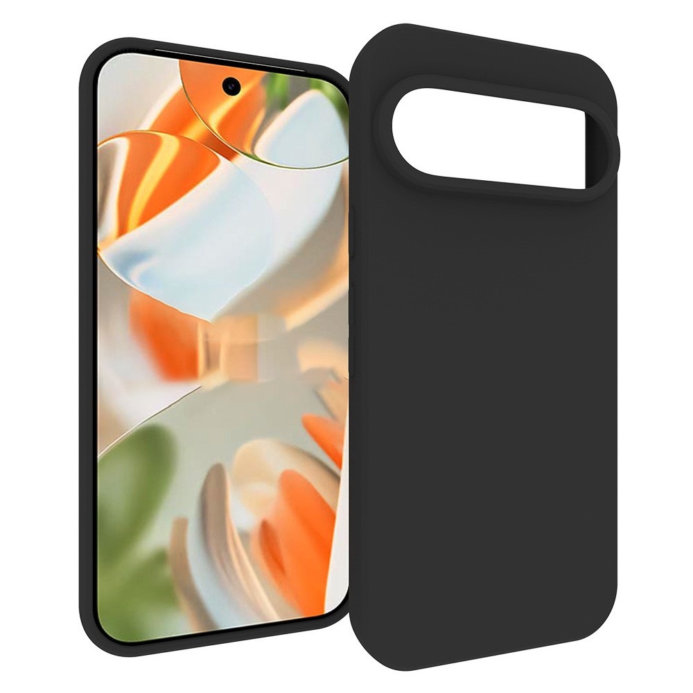 Matný gélový obal na mobil Google Pixel 10 Pro/Pixel 10 - čierny