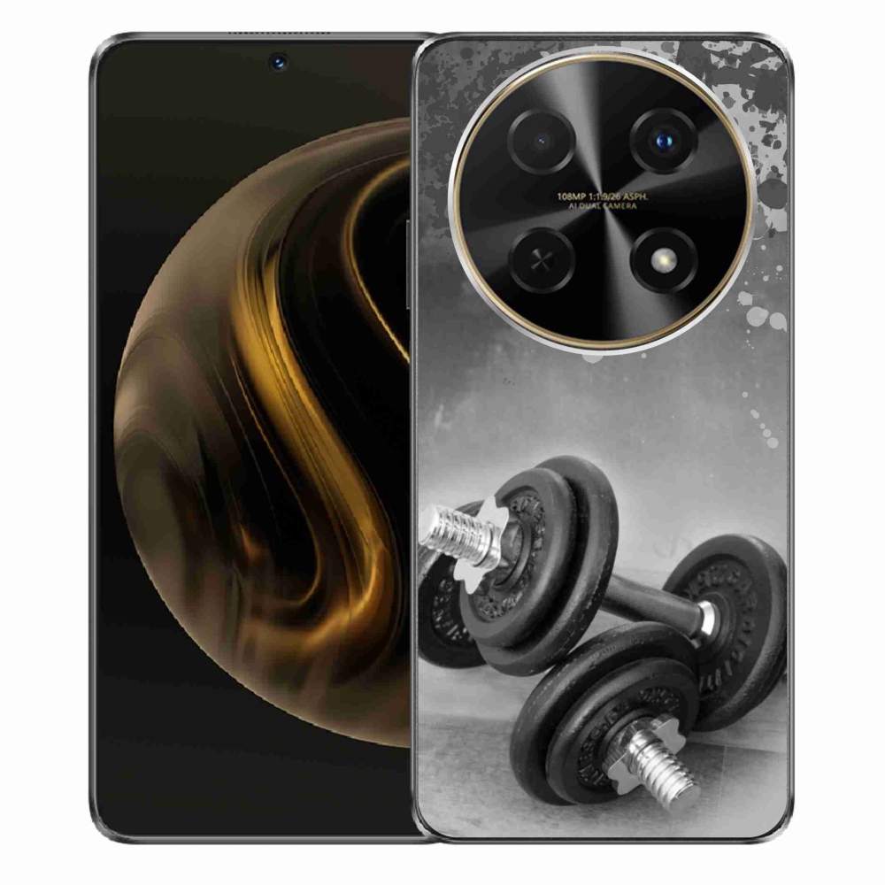 Gélový kryt mmCase na Huawei Nova 12i - činky 1