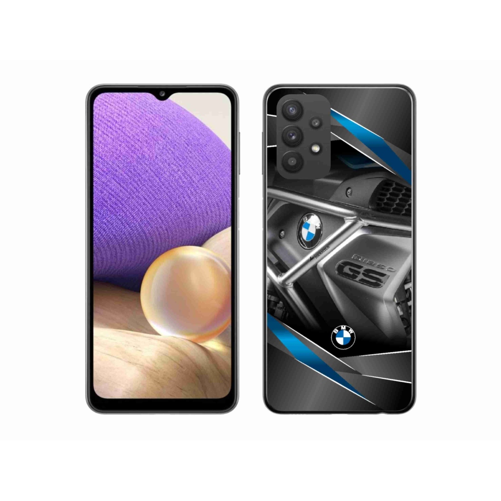 Gélový kryt mmCase na Samsung Galaxy A32 5G - motorka bmw