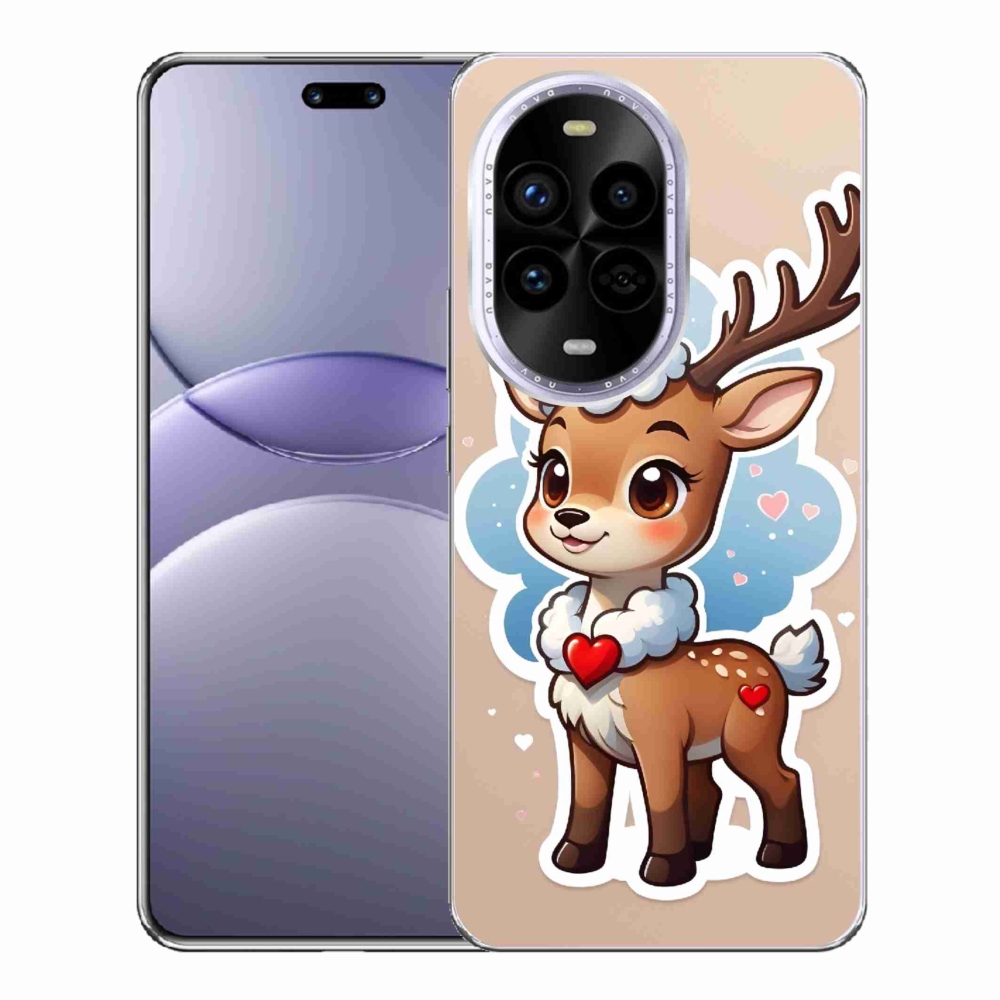 Gélový kryt mmCase na Huawei Nova 13 Pro 5G - kreslený sob