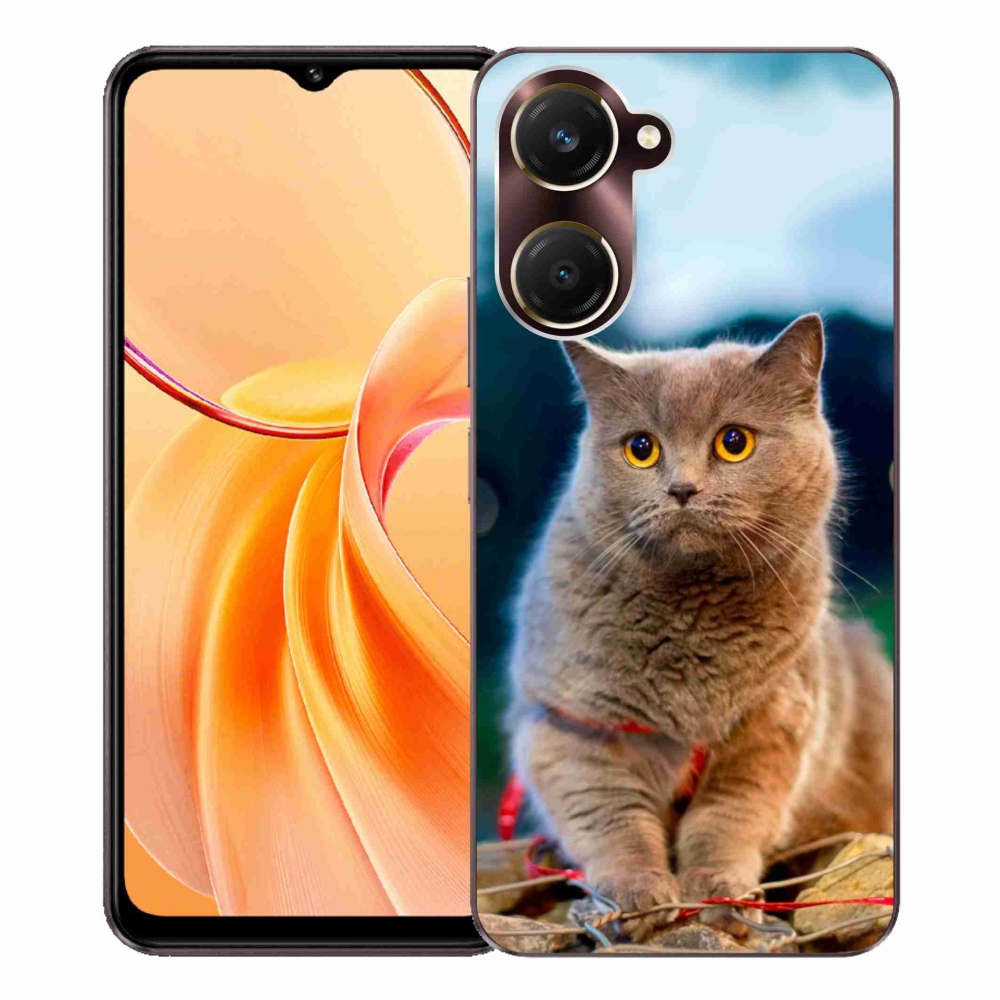 Gélový kryt mmCase na Vivo Y28s 5G - britská modrá 2