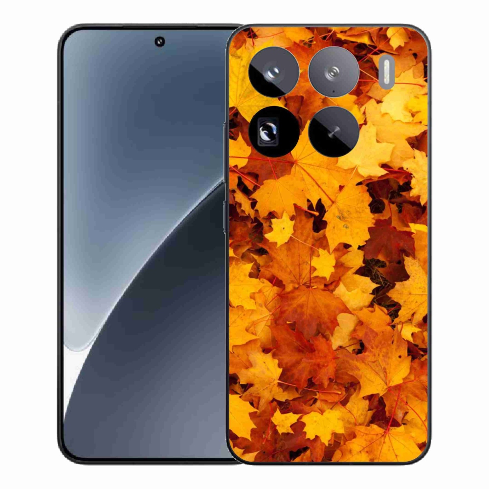 Gélový kryt mmCase na Xiaomi 15 Pro - javorové listy