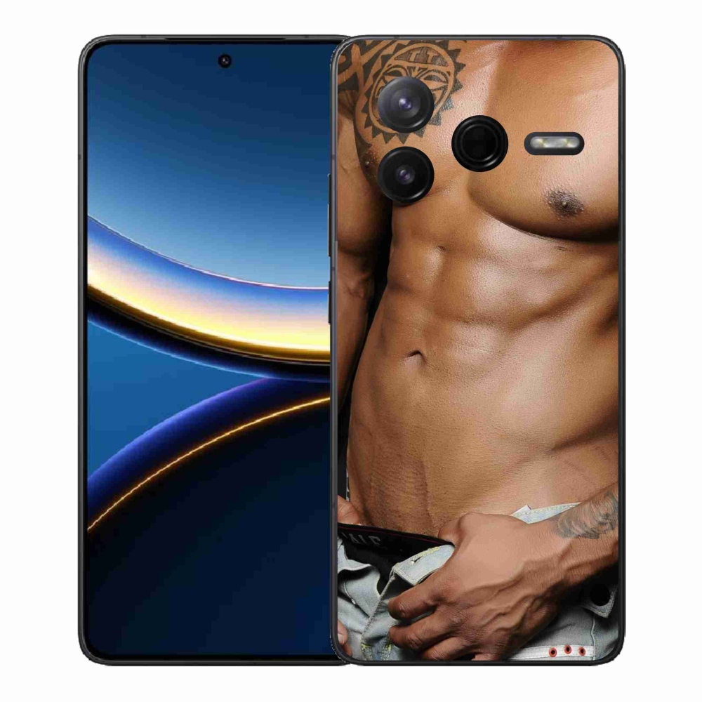Gélový kryt mmCase na Xiaomi Poco F7 Pro - sexy muž