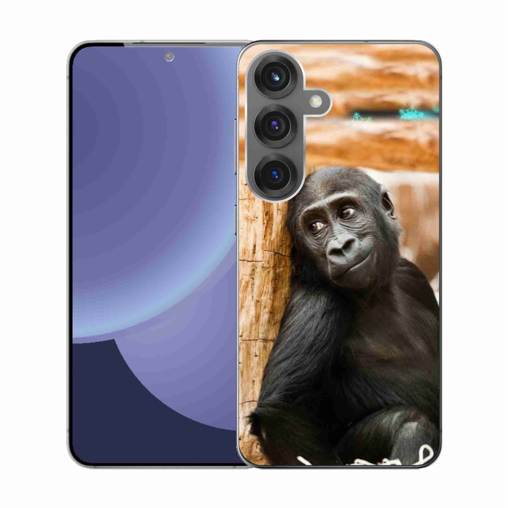 Gélový kryt mmCase na Samsung Galaxy S25 - gorila