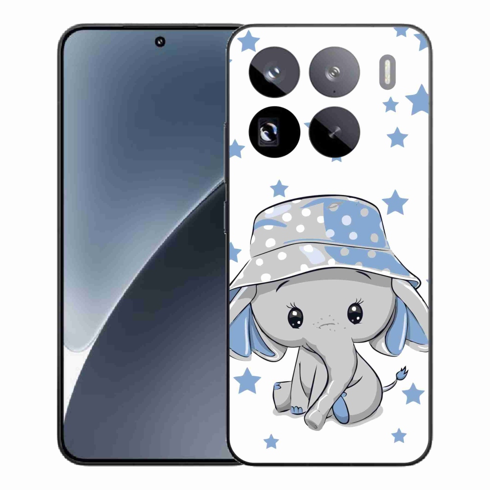 Gélový kryt mmCase na Xiaomi 15 Pro - modrý slon