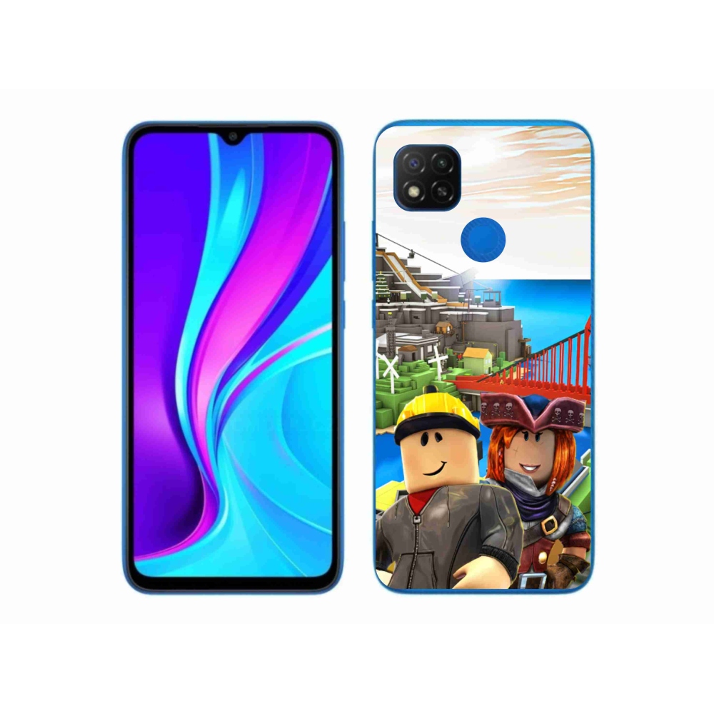 Gélový kryt mmCase na Xiaomi Redmi 9C - roblox 1