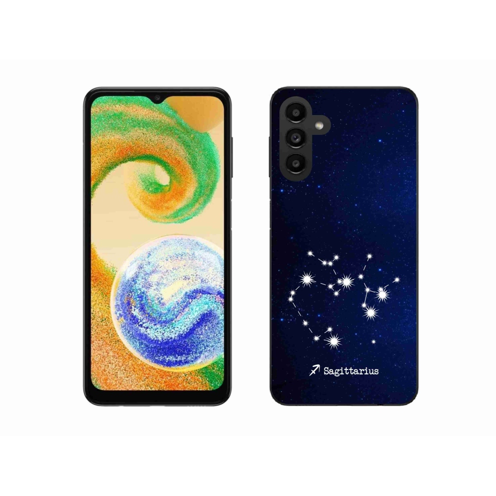 Gélový kryt mmCase na Samsung Galaxy A04s (164.7x76.7x9.1mm) - súhvezdie Strelca