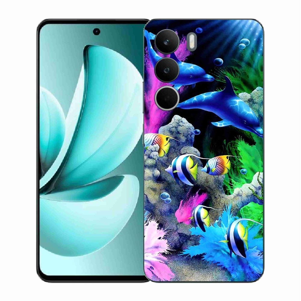 Gélový kryt mmCase na Realme C71 - morský svet