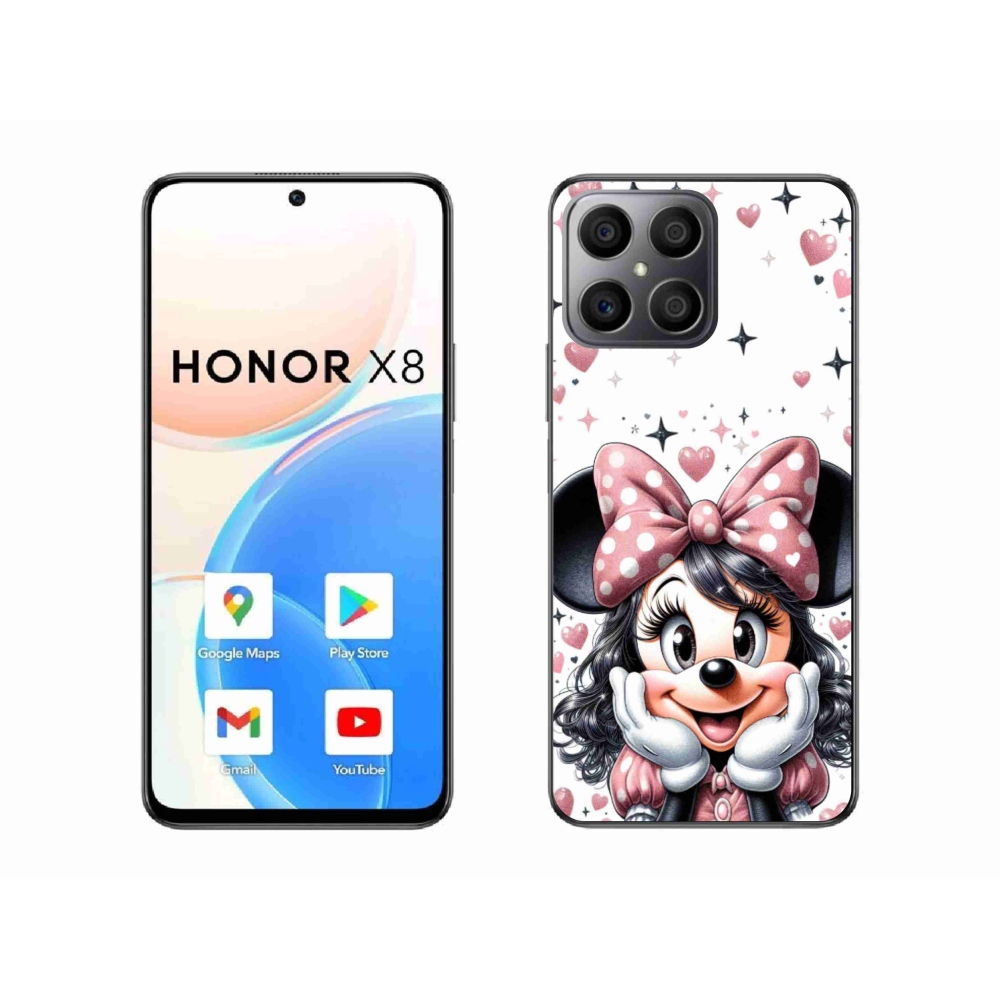 Gélový kryt mmCase na Honor X8 4G - minnie