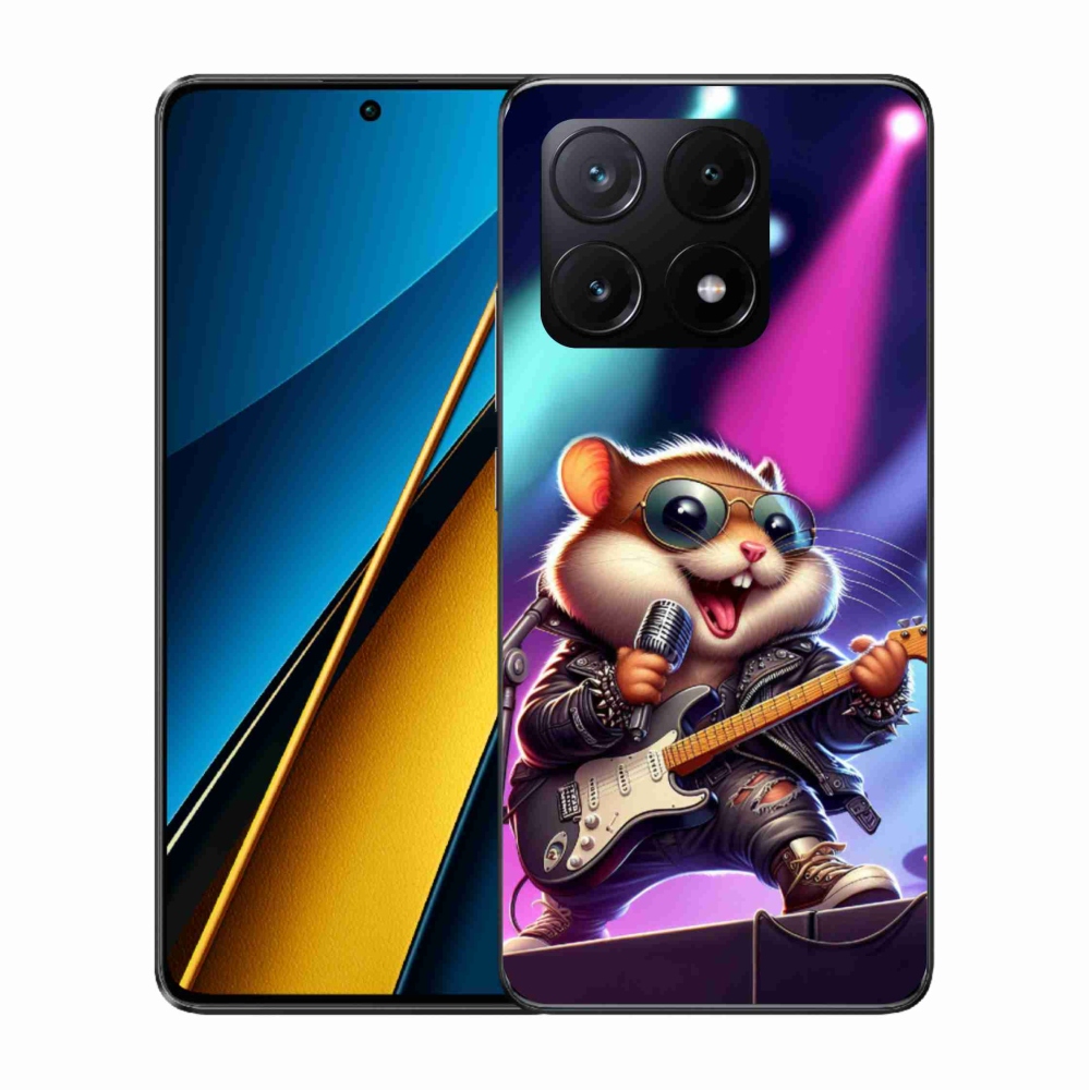 Gélový kryt mmCase na Xiaomi Poco X6 Pro 5G - škrečok rocker