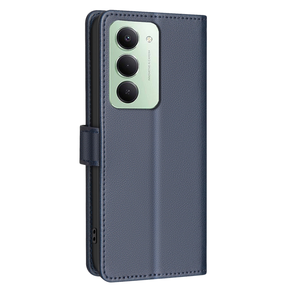 BINFEN knižkové púzdro na Xiaomi Redmi 15 5G (169mm) - modré