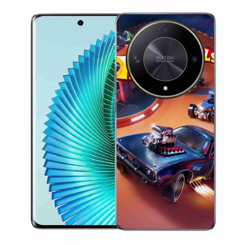 Gélový kryt mmCase na Honor Magic 6 Lite 5G - hot wheels