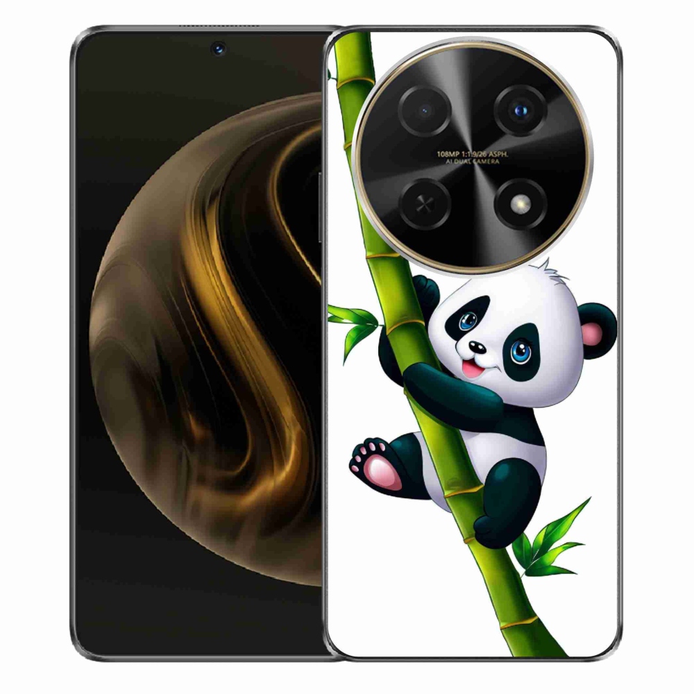 Gélový kryt mmCase na Huawei Nova 12i - panda na bambuse