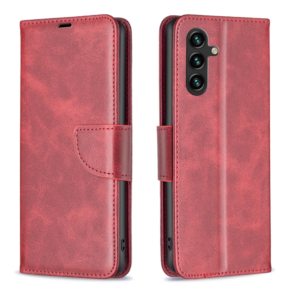 Case knižkové púzdro na Samsung Galaxy S25 FE - červené