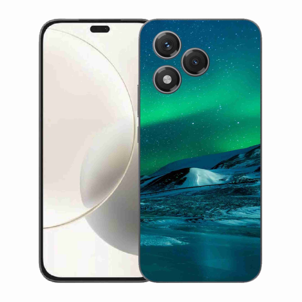 Gélový kryt mmCase na Honor 400 Lite - polárna žiara