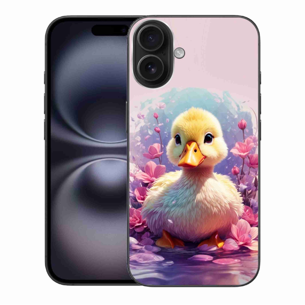 Gélový kryt mmCase na iPhone 16 Plus - kačička