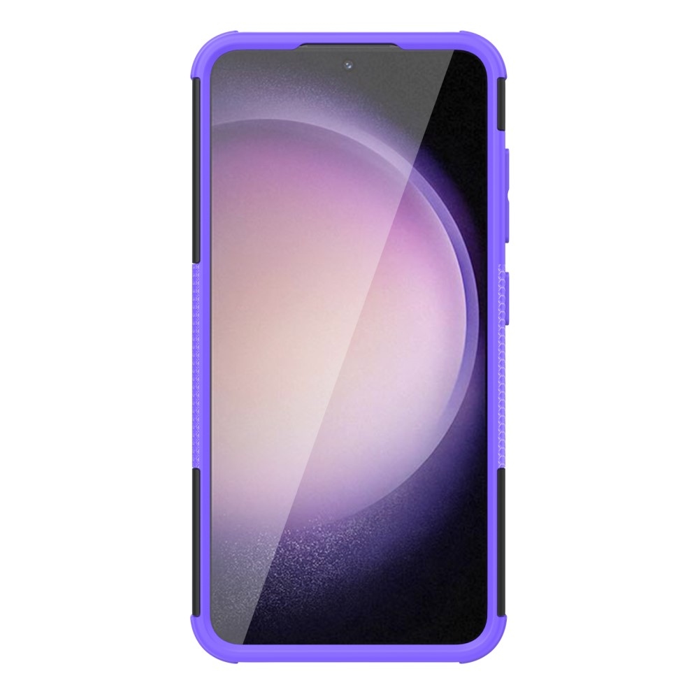 Kick odolný kryt na Samsung Galaxy S24+ - fialový